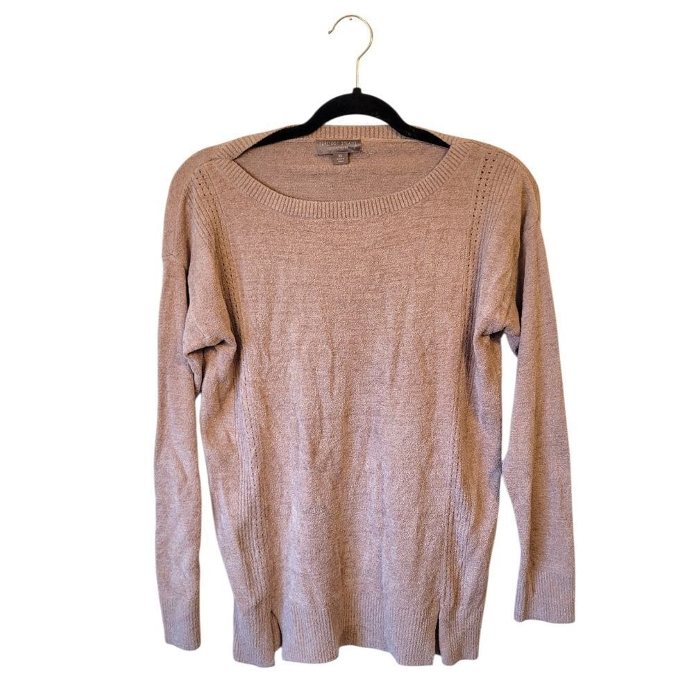 Barefoot Dreams Cozychic Blush Pink Pullover Sweater Women's Size XS